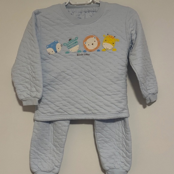 Light blue thermal underwear - Picture 1 of 3